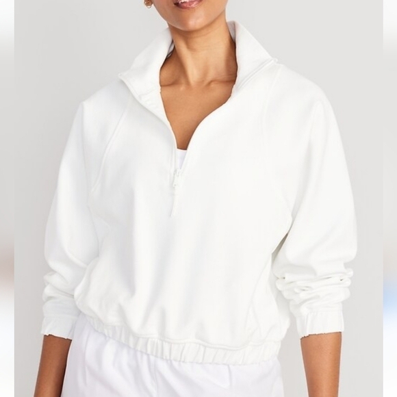 Old Navy Dynamic Fleece Oversized Half Zip - Picture 1 of 10